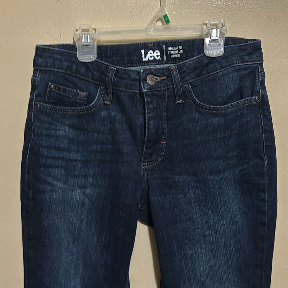 Lee jeans regular fir straight leg mis rise